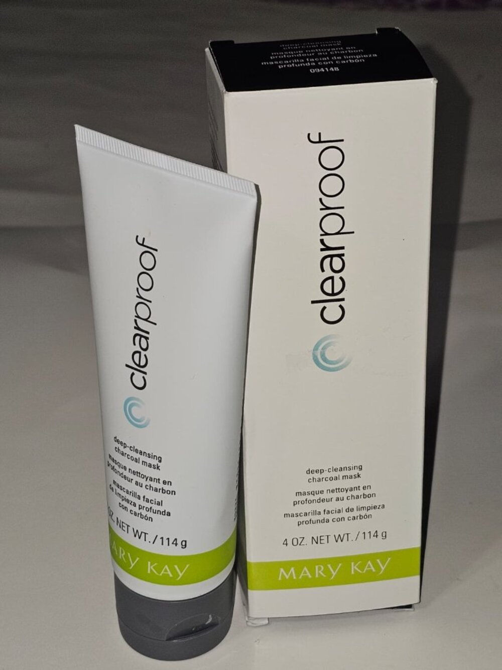 Mary Kay Clear Proof Deep-Cleansing Charcoal Mask 4 oz / 114 g For all Skin Type